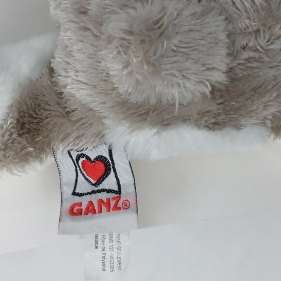 Ganz Webkinz Schnauzer Plush 9" Stuffed Animal Toy Dog  gray - Picture 8 of 9